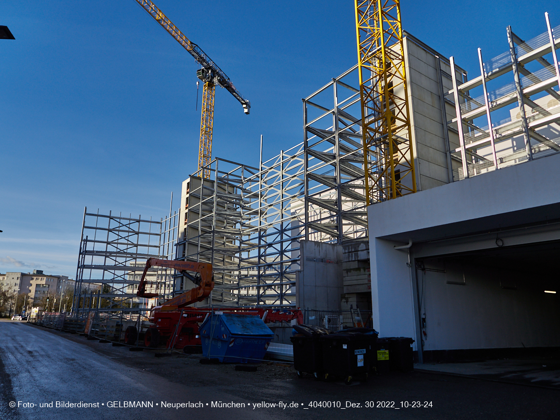 30.12.2022 - Baustelle R.EVO in Neuperlach-Süd